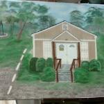 Rising Fawn Holiness Church 2nd Painting-SOLD